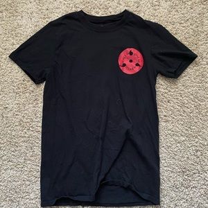 Naruto Sharingan Sasuke Graphic Tee
